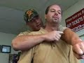 Cena demonstrates chokehold