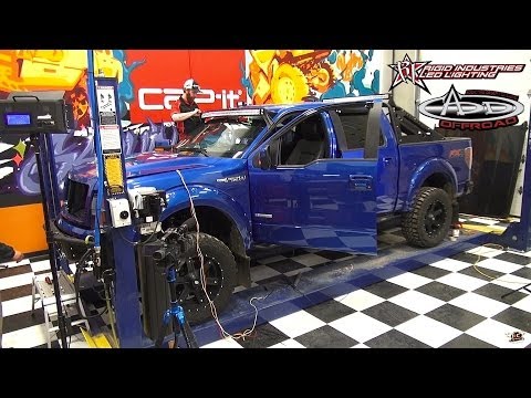 RC ADVENTURES - Make a Full Scale 4x4 Truck look like an RC - Ford F-150, Cap-it, A.D.D, Rigid - 3/4