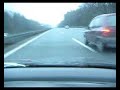 Calibra Turbo autobahn at about 155 mph (upto)