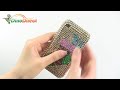 iPhone 3G 3GS Socks Pattern Rhinestone Hard Plastic Back Case Cover - dinodirect