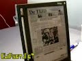 eBook ePaper eInk Iliad iRex CeBIT 2007 hands on