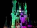 The Magic Kingdom Castle--Changing Colors