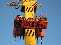 Little KC on Freefall ride at Adventure City