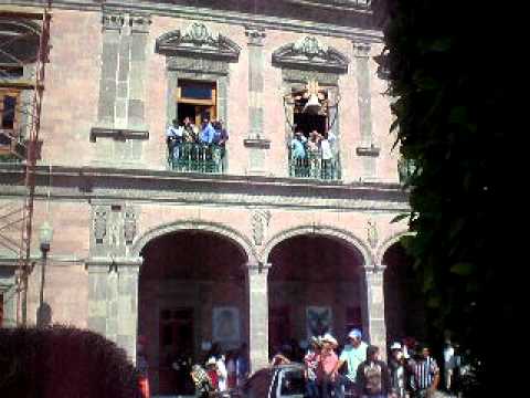 Video enfrentamiento en Ixmiquilpan