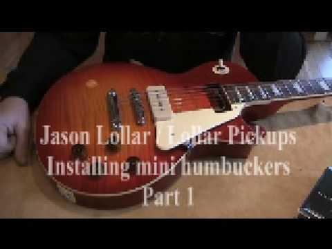 how to fit humbucker pickups