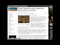 Nobel Laureate: Happiness Important for Economic Recovery