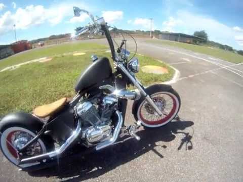 Vt600 - Bobber feita em cima de uma Honda Shadow VT 600 - Brasília DF.