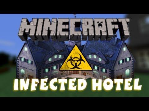 Minecraft - Custom Map - Infected Hotel Part 1