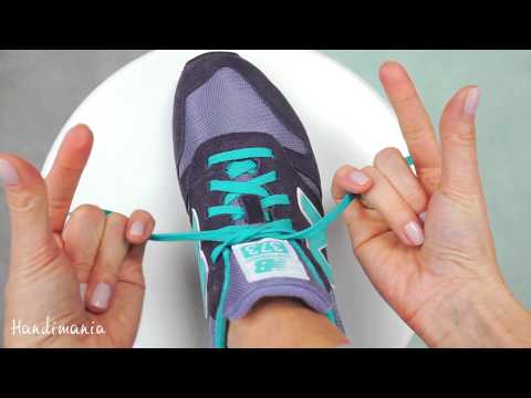 how to fasten shoelaces