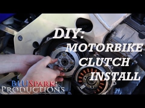 DIY: Motorbike Clutch Install
