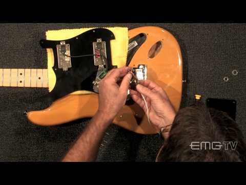 how to fit humbucker in strat