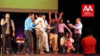 Dancing on stage at Master Saleem Show, By Awaaz Australia.
