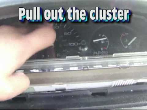 how to install el glow gauges