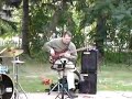 Saturday afternoon in the park with my friends Robert Gates on drums and Pete Remm on piano.  It was some modal tune and I actually owned this Nordstrand NJ4 Padauk bass for about 2 weeks.  It was a great sounding bass that I just did not have room to keep.  I played through an Accugroove Tri 110L and Tri 112L cabinet with an Acoustic Image Focus II head.