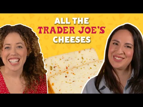 We Tried Almost ALL the Cheese from Trader Joe's | TASTE TEST