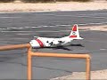 RC Plane C130 Maiden Flight Crash and Burn