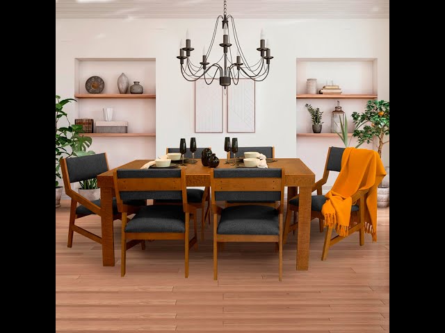 Set Comedor Contempo Grand Home para 6 personas