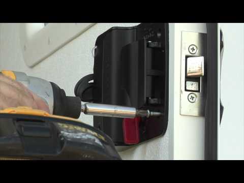 how to install rv door latch