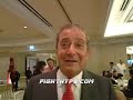 BOB ARUM: \"IT\ BOB ARUM: \"IT\