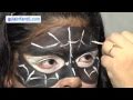 Maquiagem de Aranha para as crianças