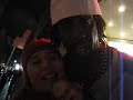 my head on a stick at mardi gras with bucketman