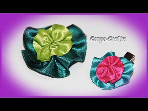 Blüten Clip / Blumen Ring / Spange / Giveaway / flower clip