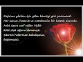 HAREKET SAATI KURSAT - ALEMLERE RAHMET