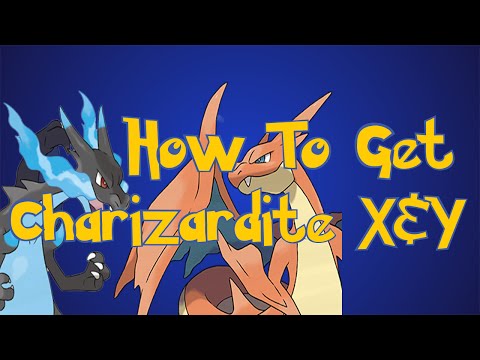 how to get charizardite x in pokemon y