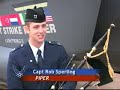 Band of the U.S. Air Force Reserve Pipe Band in the UK