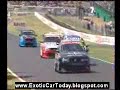 Kangaroo Almost Hit By Car Race