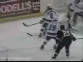 Kasparaitis gets hit Kasparaitis gets hit
