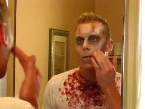 how to apply zombie makeup