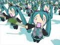 はちゅねミクをふやしてみた。