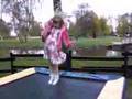 Rosie on Trampoline