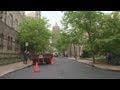 Some protest selling city streets to Yale - YouTube