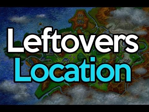 how to get leftovers in pokemon x