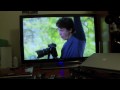 Samsung Series 8 LED TV UN46B8000 240Hz HDTV - Unboxing and USB feature -  in HD