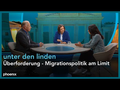 berforderung - Migrationspolitik am Limit / unterdenlinden mit Serap Gler (CDU) und Jrgen Trittin (B`90), MdB