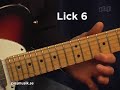 Hardrock Guitar Lesson Licks 1-6 PART2
