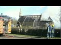 Video: church left in ruins after yobs set Bibles alight