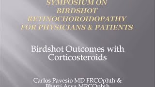 Birdshot Outcomes with Corticosteroids