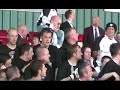 Gretna FC celebrate winning the First Division