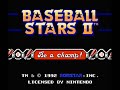 title music for the nes version of baseball stars ii