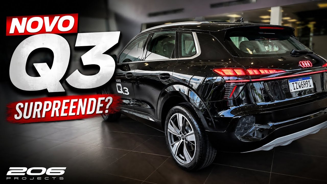 DIRIGI O NOVO AUDI Q3 E NÃO ESPERAVA ISSO‼️