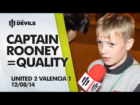 Rooney For Captain | Manchester United 2 Valencia 1 | ReUnited Pre-Season 14/15 Rooney For Captain | Manchester United 2 Valencia 1 | ReUnited Pre-Season 14/15