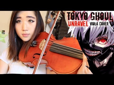 Tokyo Ghoül OP: Unravel / viola cover / ft. dj-Jo