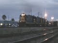 some rough looking B30-7 and B36-7 working the yard in Orlando one night in January 2008