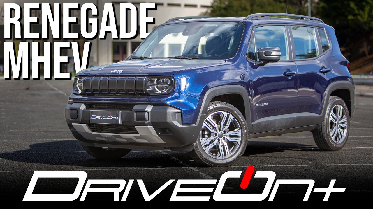 Jeep Renegade Longitude T270 MHEV | Agora com novo interior, sistema híbrido leve e visual renovado
