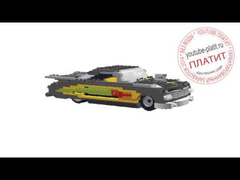Как сделать машинку из лего которая ездит