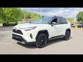 Used 2022 WHITE TOYOTA XSE video 1